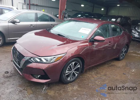 2020 Nissan Sentra Sv Xtronic Cvt z USA, uszkodzony, nr VIN 3N1AB8CV2LY285950